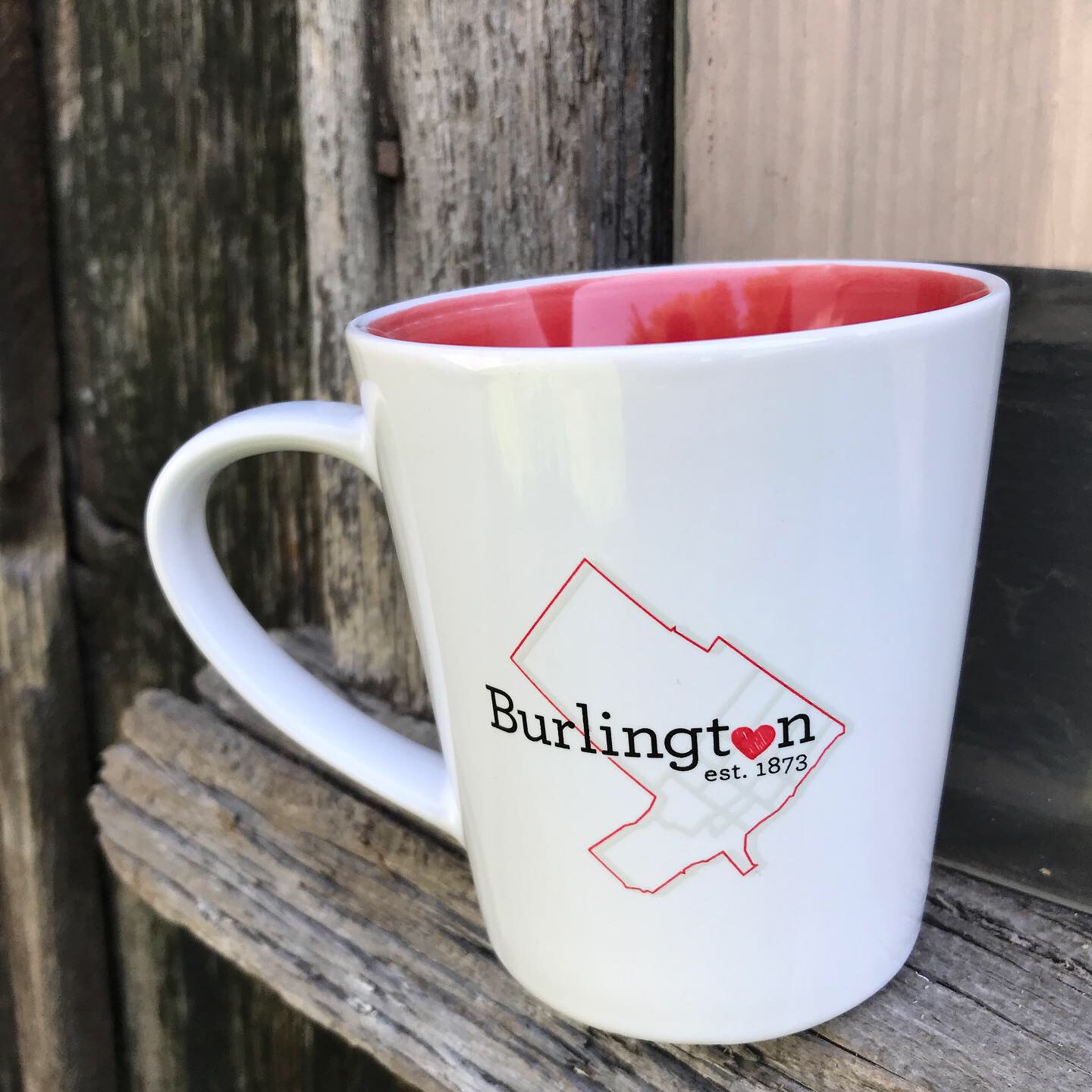 burlington love mug