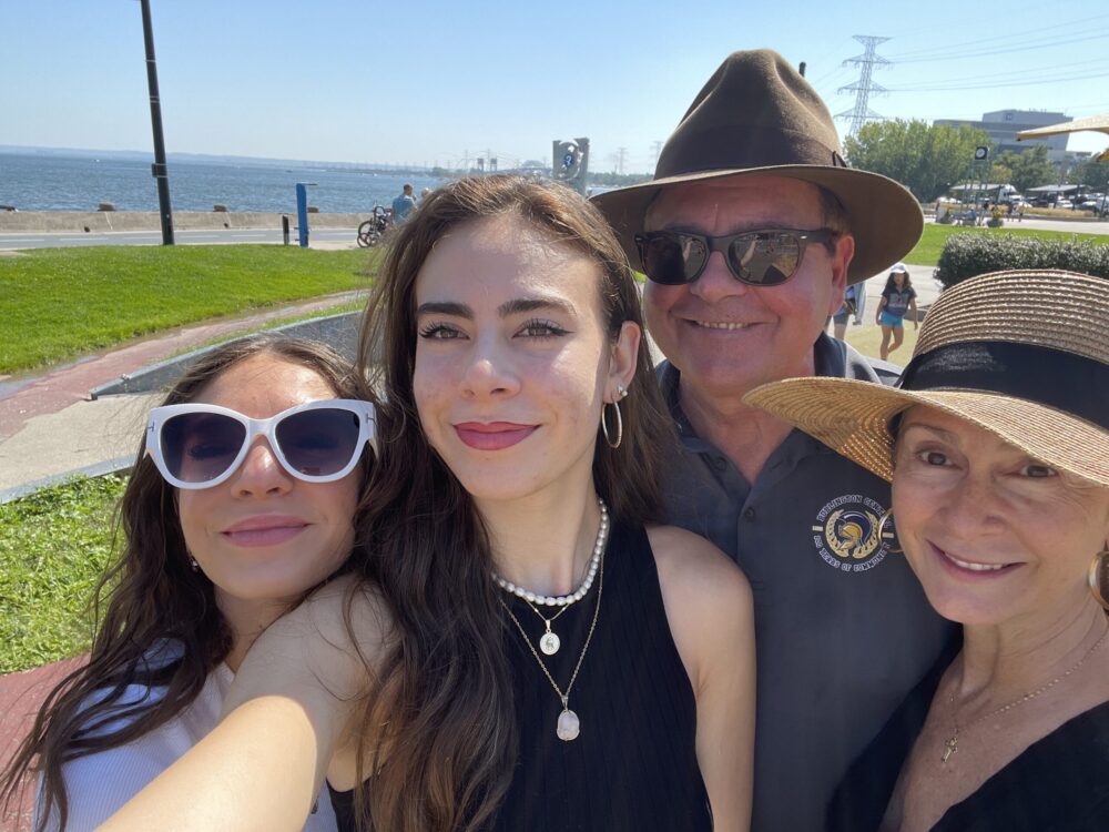 Charles and his family