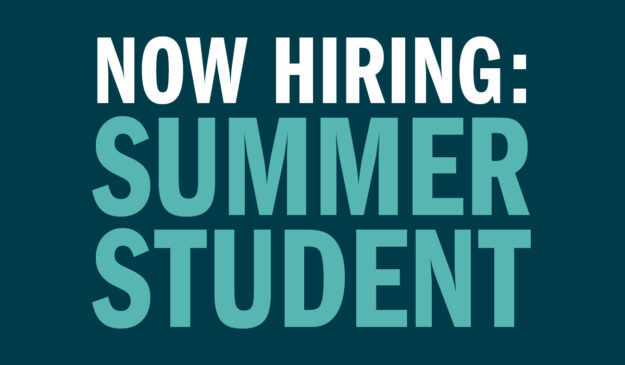Now Hiring: Summer Student